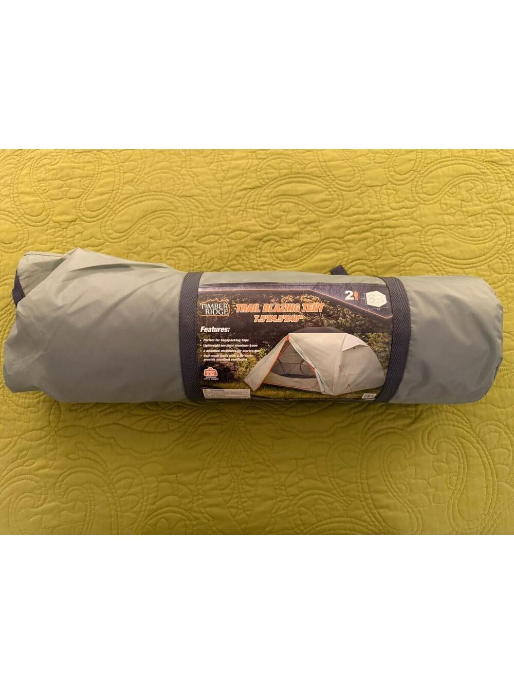Ozark Trail 2 Person Tent with Oversized Green New